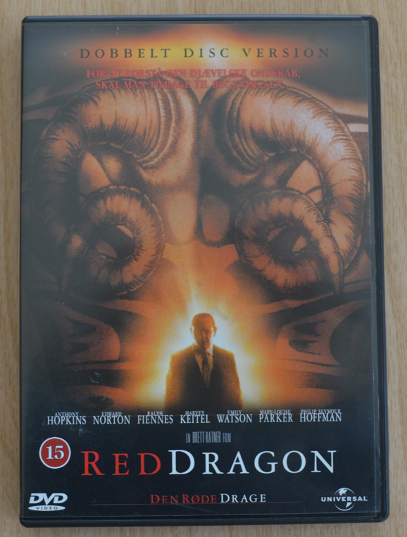 Red Dragon, DVD, thriller