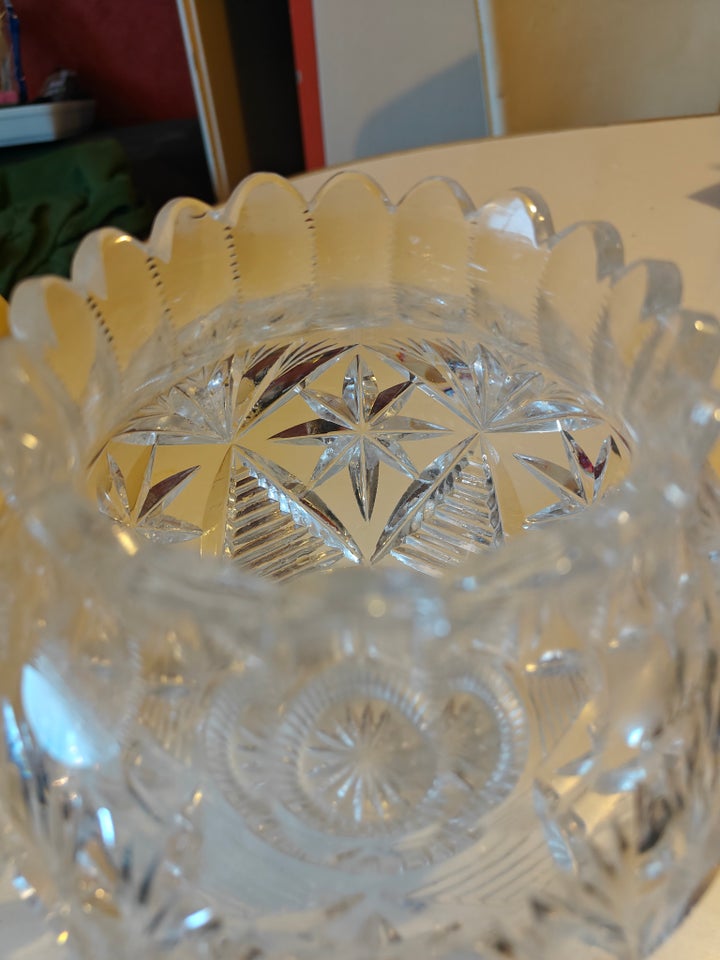 Glas Krystal vase