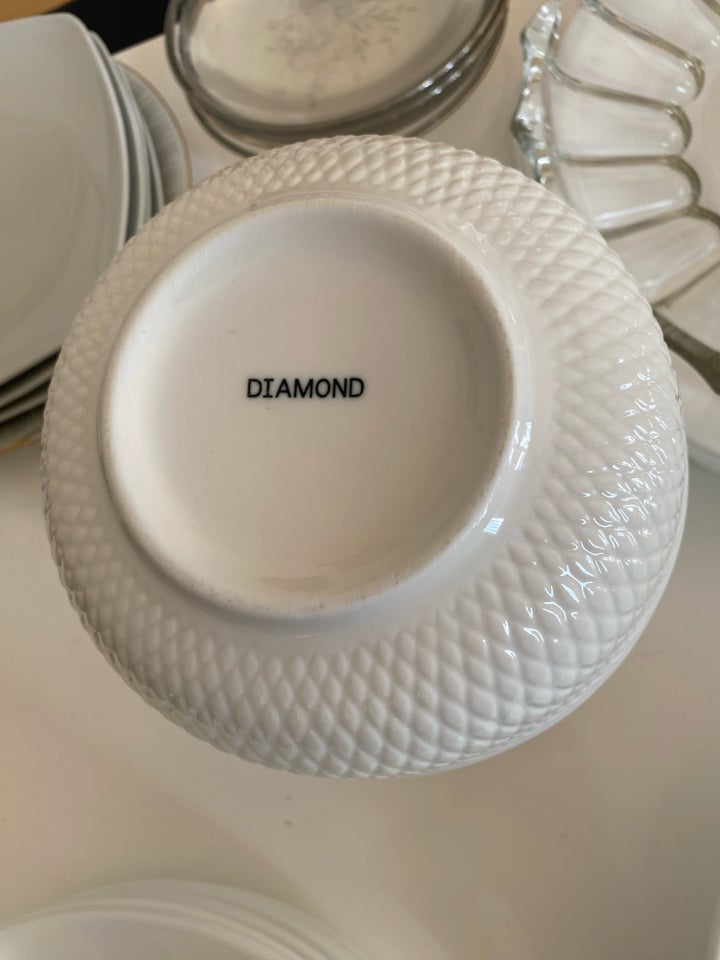 Porcelæn Skål Diamond