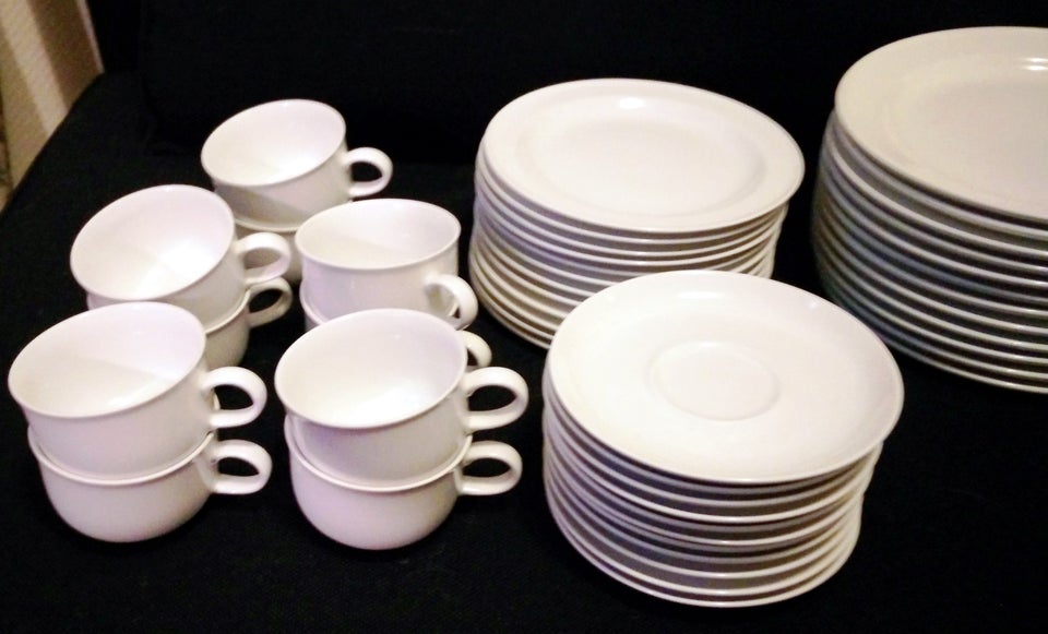 Porcelæn kaffestel 1 sortering