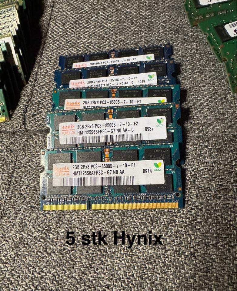 Sælges samlet 50 ddr3  ddr...