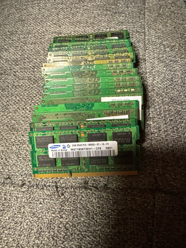 Sælges samlet 50 ddr3  ddr...