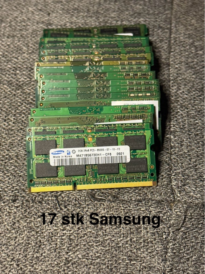 Sælges samlet 50 ddr3  ddr...