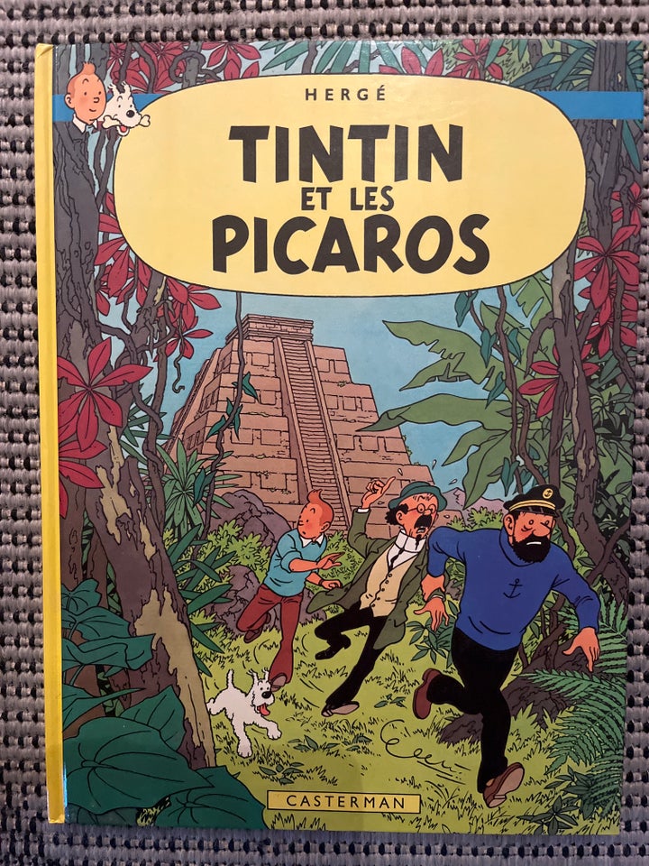 Tintin på fransk, Tegneserie