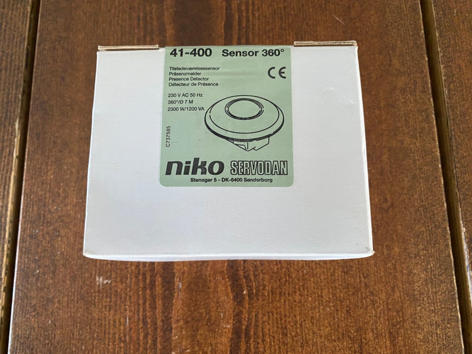 Loftsensor, nico/Servodan 41-75X