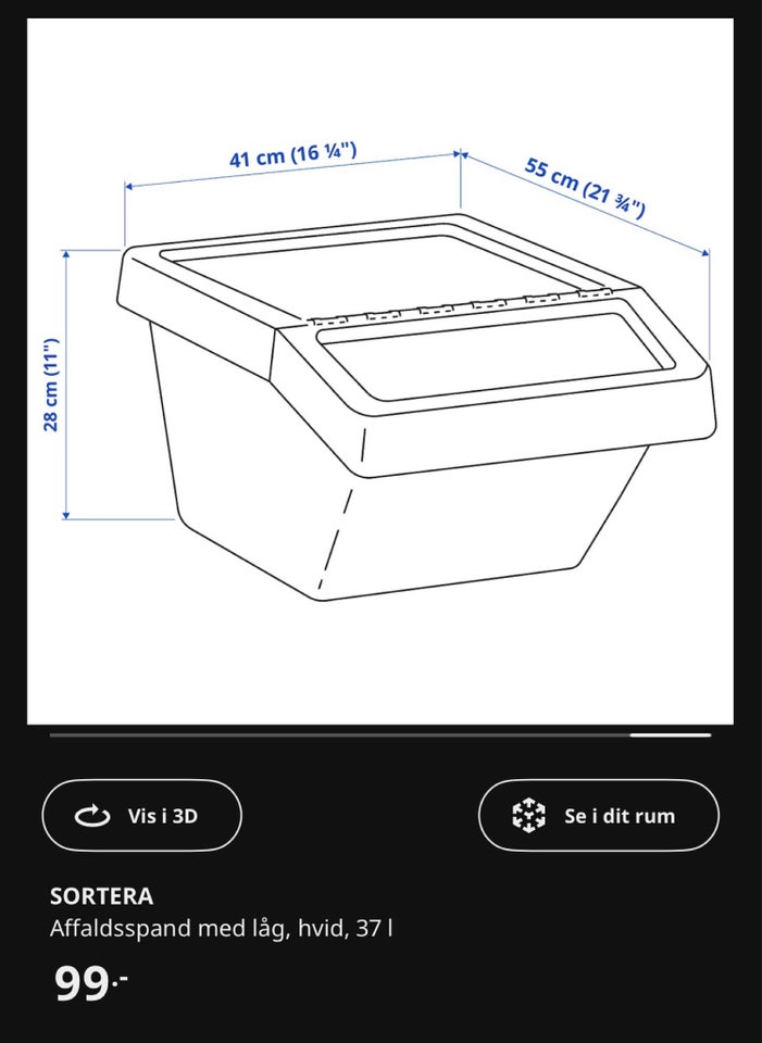 Affaldsspand Ikea