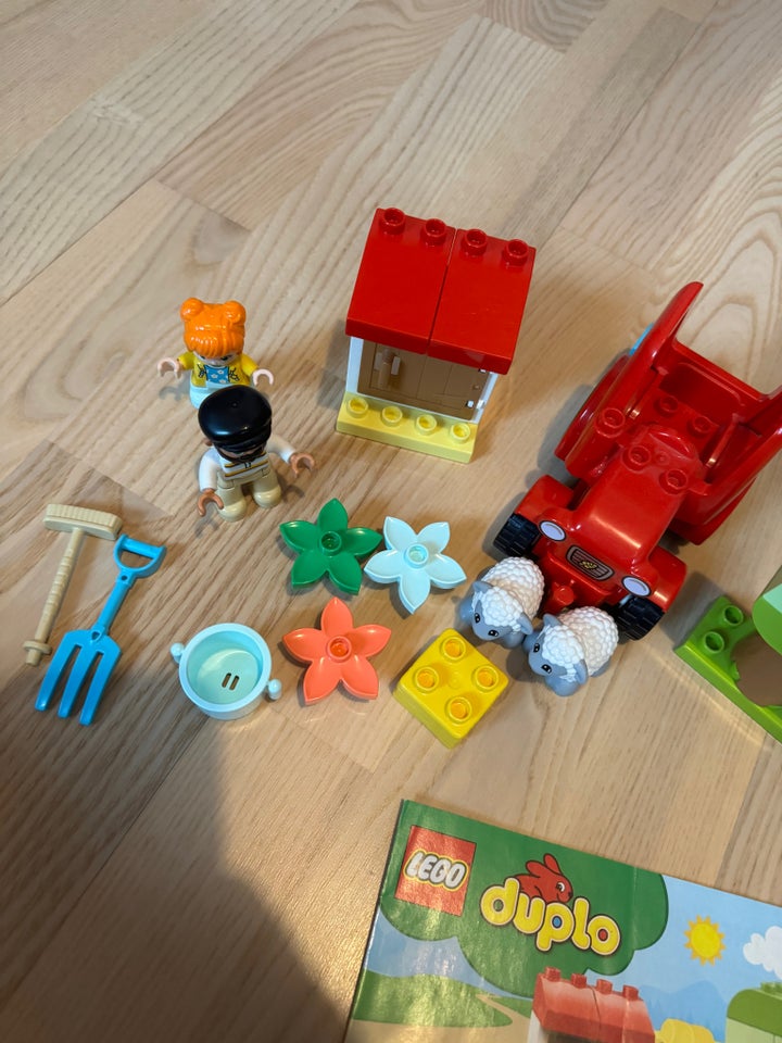 Lego Duplo Traktor med dyr
