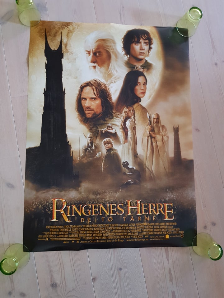 film plakat, motiv: ringenes