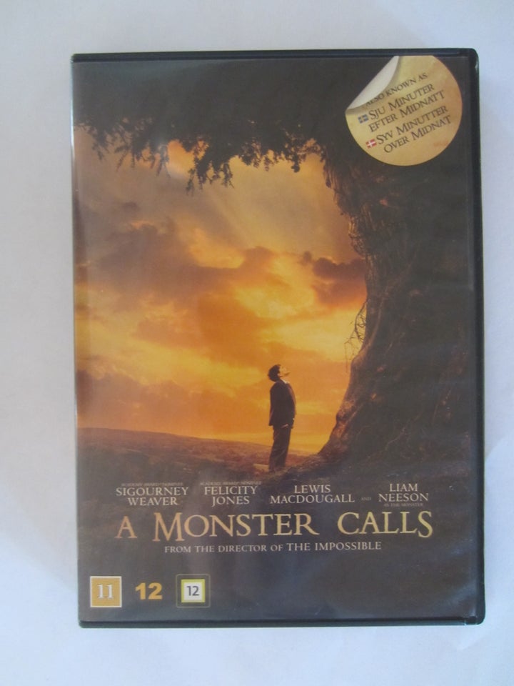 A Monster calls, DVD, drama