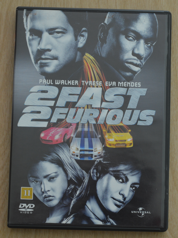 2 Fast 2 Furious, DVD, action