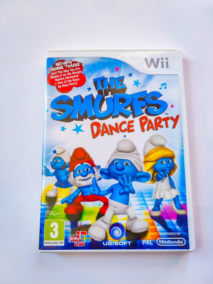 The Smurfs Dance Party wii,