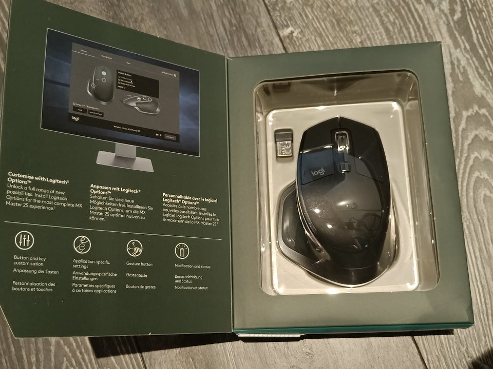 Mus trådløs Logitech Master 2S