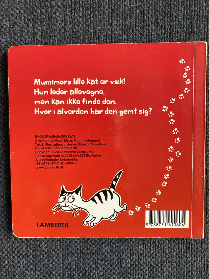 Hvor er mumimors kat, Tove Jansson