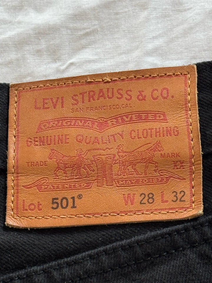 Jeans, Levis 501 str. 28/32 - som