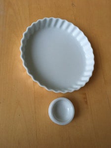 Porcelæn Tærteform Pillivuyt