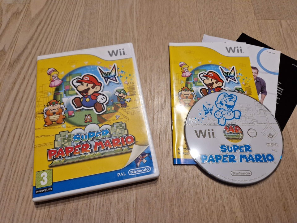 super paper mario, Nintendo Wii