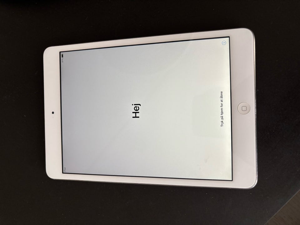 iPad mini 2, 8 GB, hvid