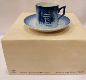 Porcelæn julekop fra 1979 Royal