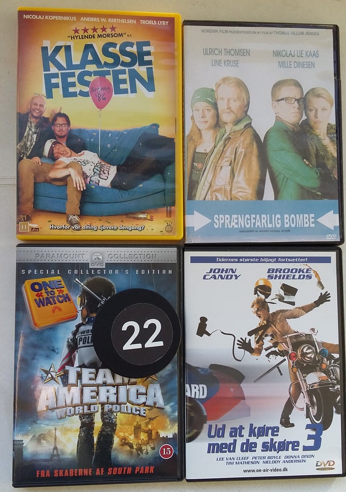 DVD - udsalg Black Fridag tilbud,