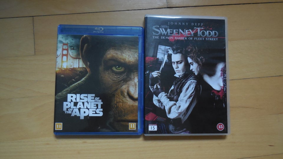 Sweeney Tood, DVD, andet