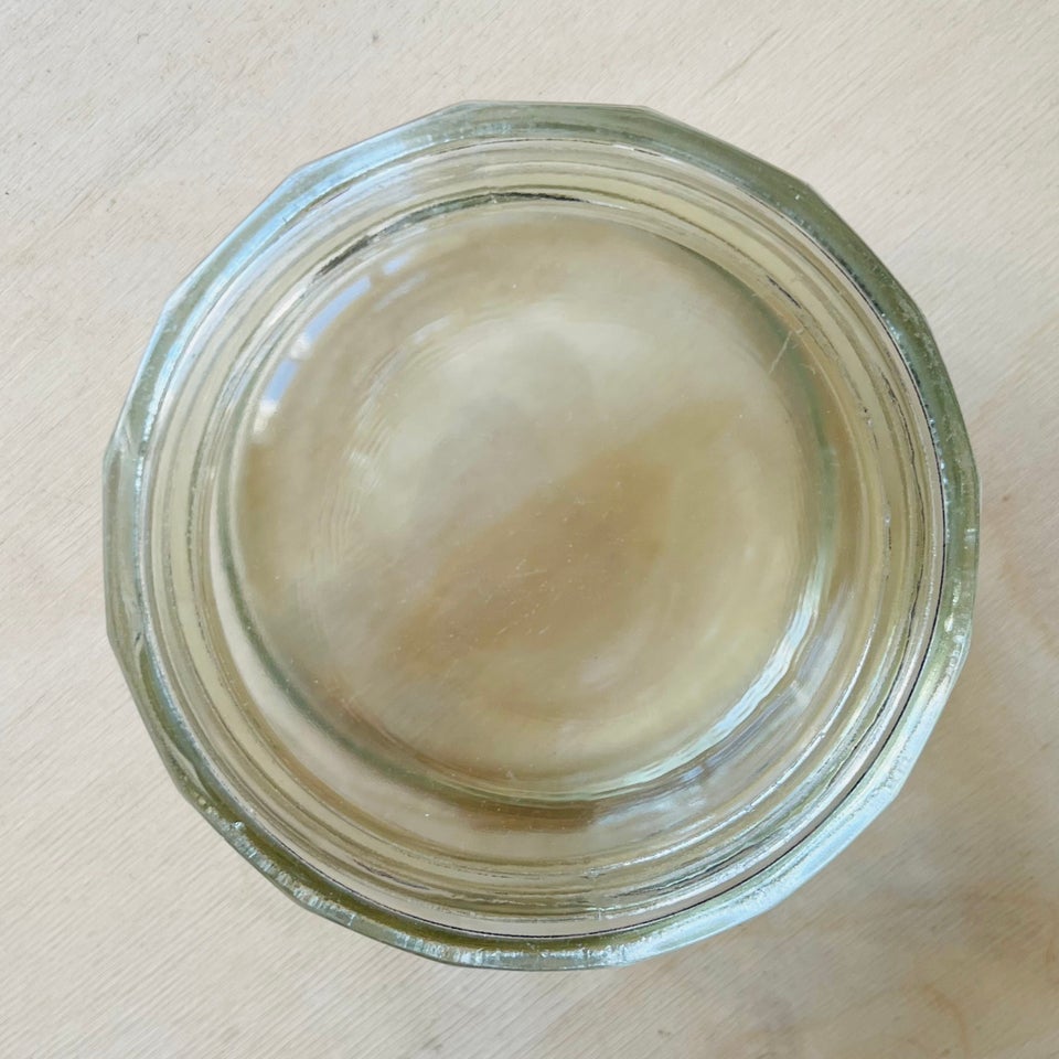 Glas Smørkrukke Holmegaard