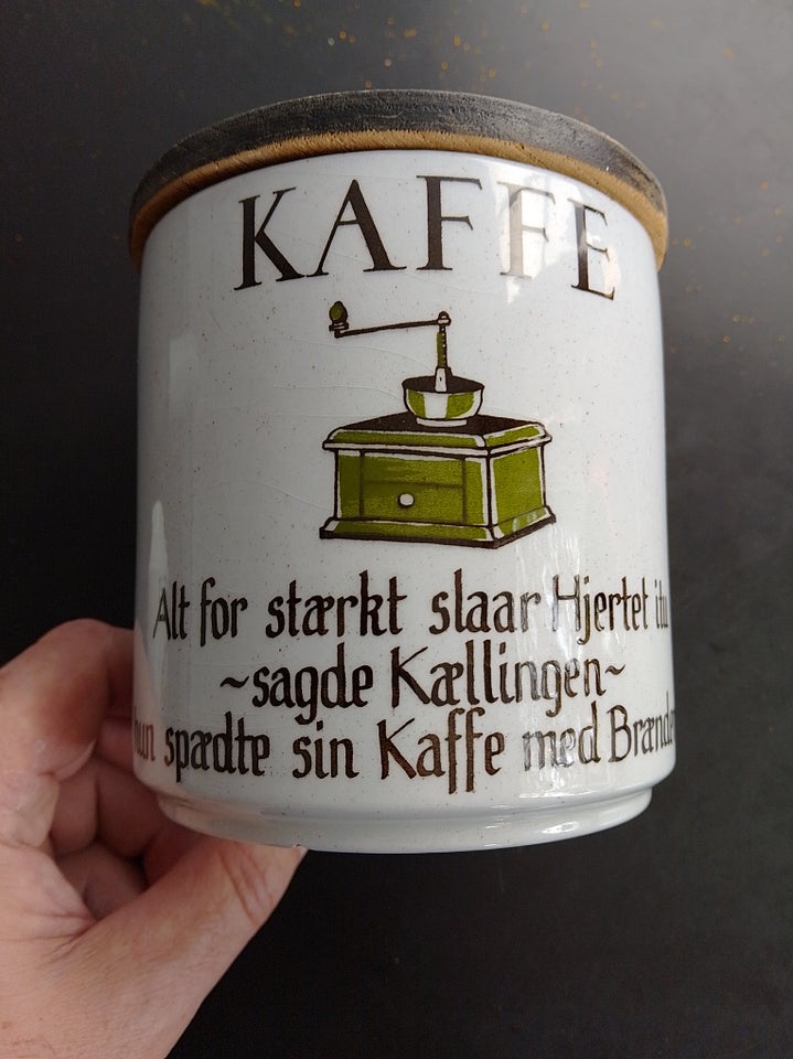 Keramik Kaffe beholder