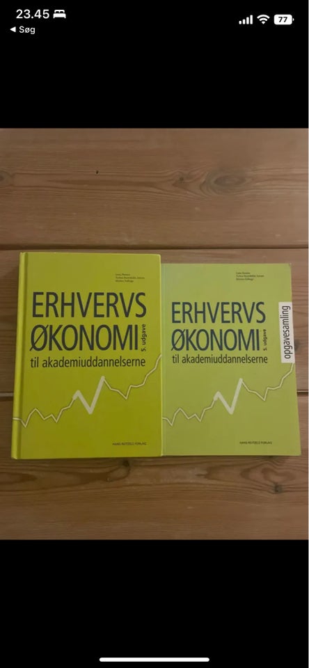 Erhvervs økonomi til