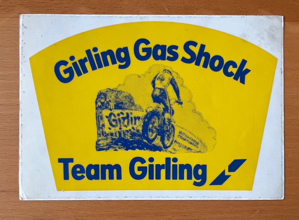 Klistermærker, Girling Gas Shock