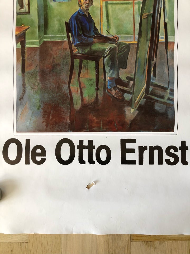 Kunst plakat Ole Otto Ernst b: 30