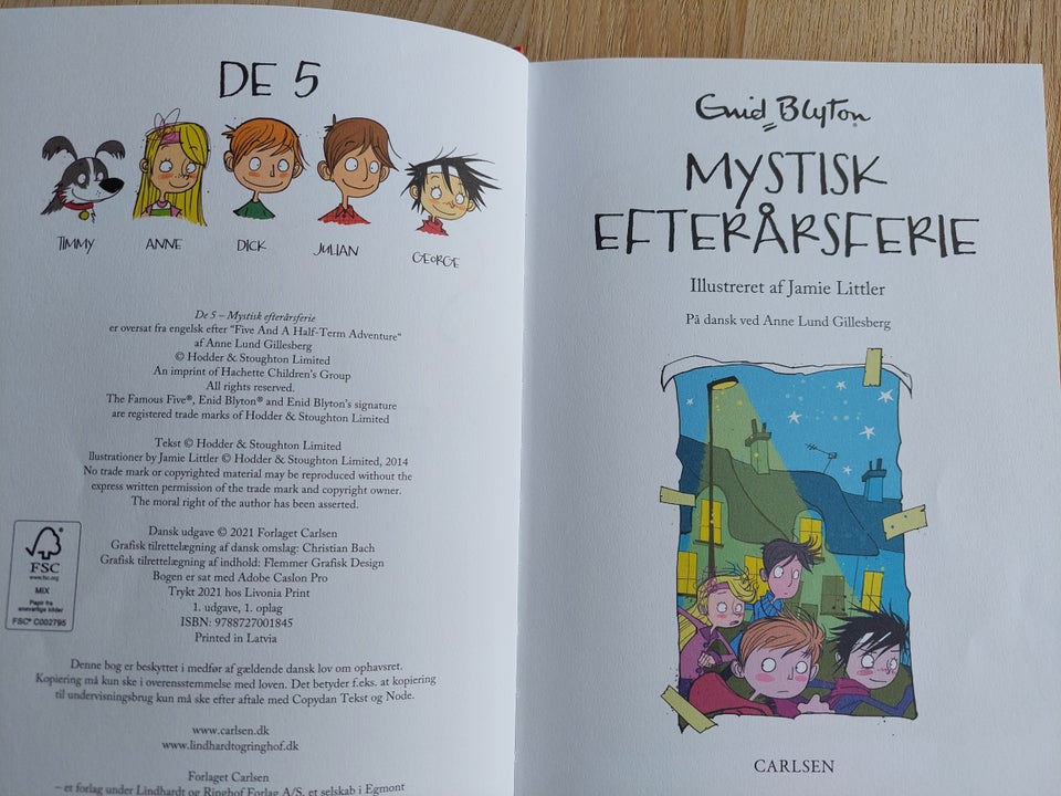 De fem Enid Blyton