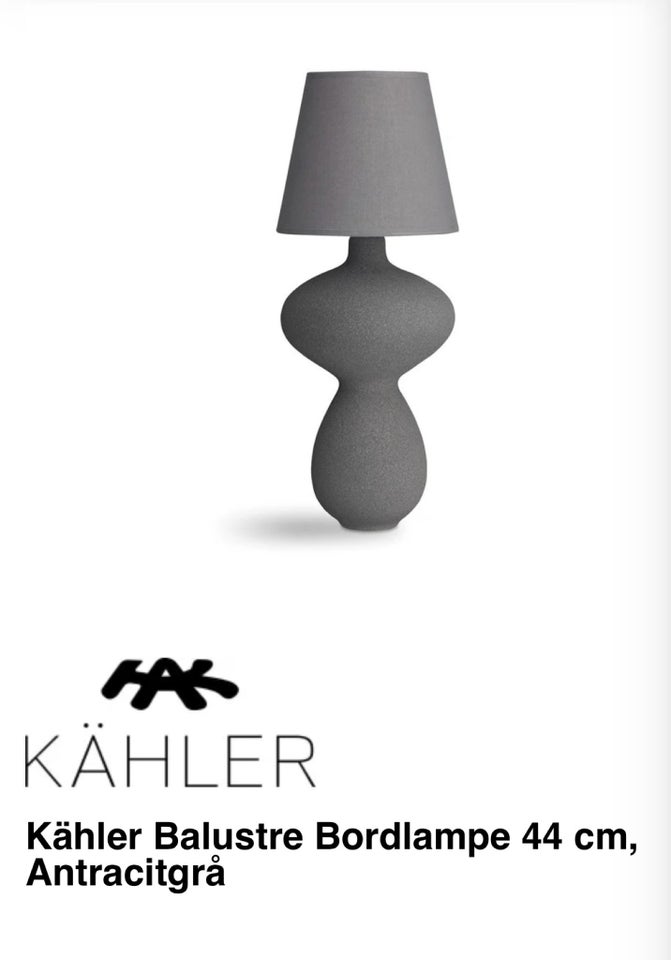 Lampe Kahler