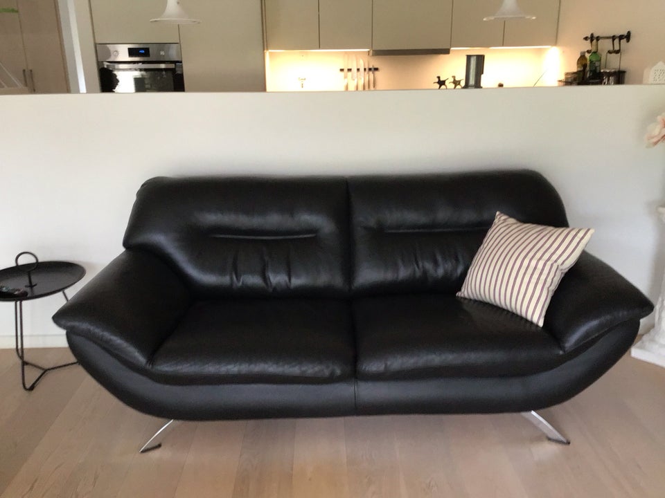 Sofa, læder, 2 pers.