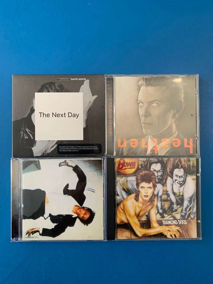 DAVID BOWIE: 4 CD ALBUMS rock