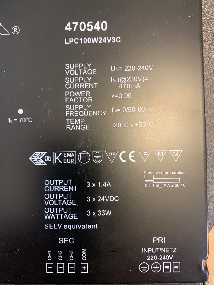 LED, Led driver 470540