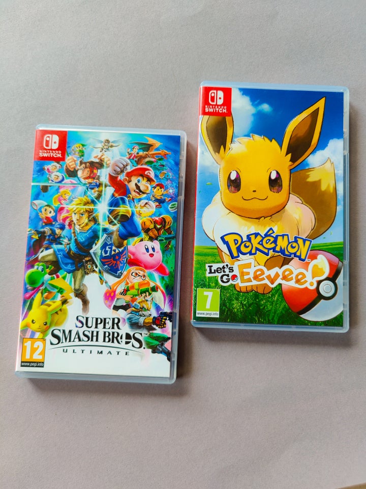 Løse æsker til Nintendo switch