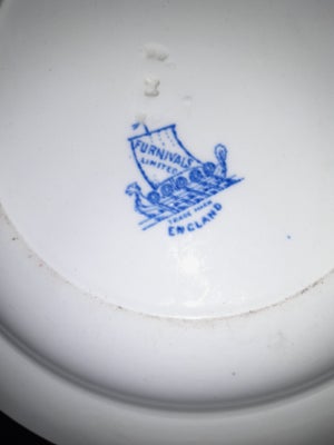 Porcelæn Dyb tallerken Engelsk