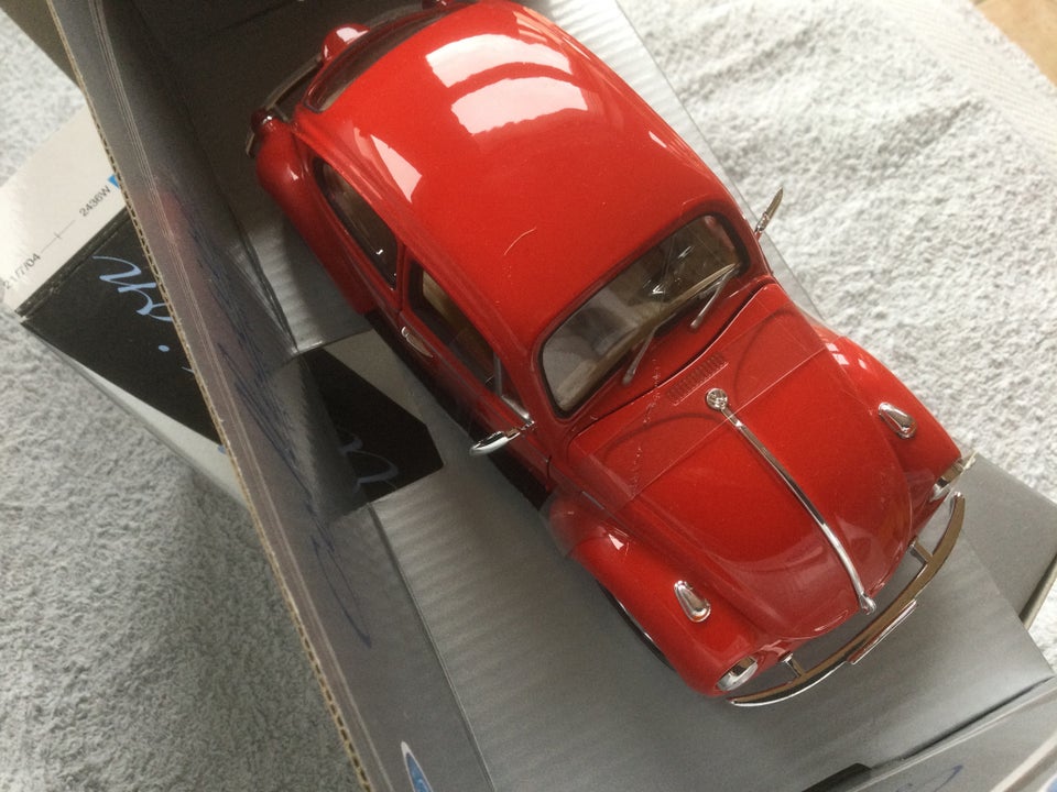 Modelbil, VW Beetle, skala 1:24