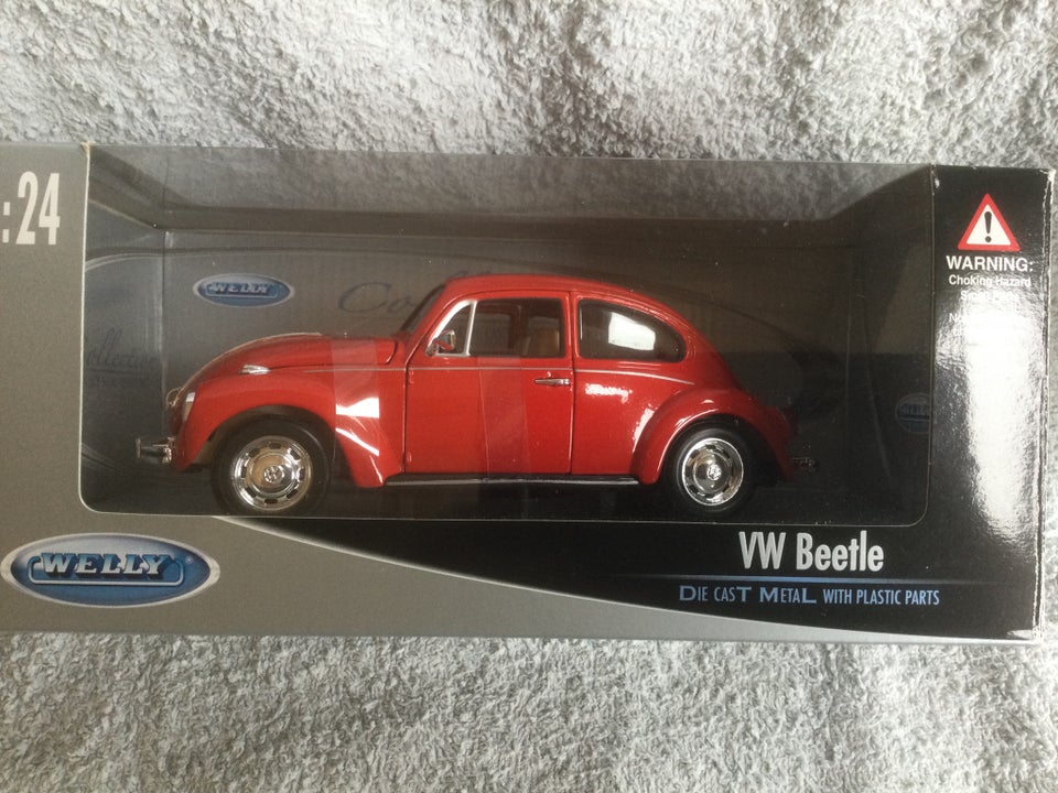 Modelbil, VW Beetle, skala 1:24