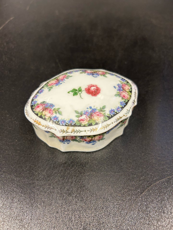 Smykkeæske Trinket Box Porcelæn