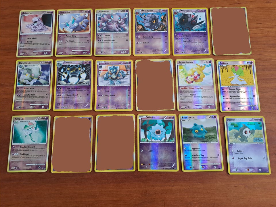 Samlekort, Pokemon holo glimmer