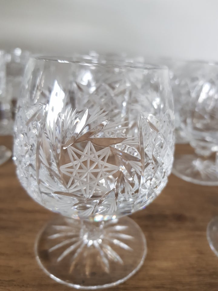 Glas Cognac og Likørglas