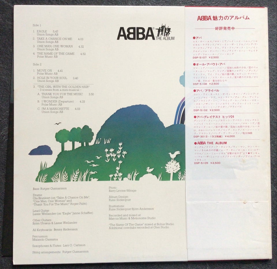 LP, ABBA , The album