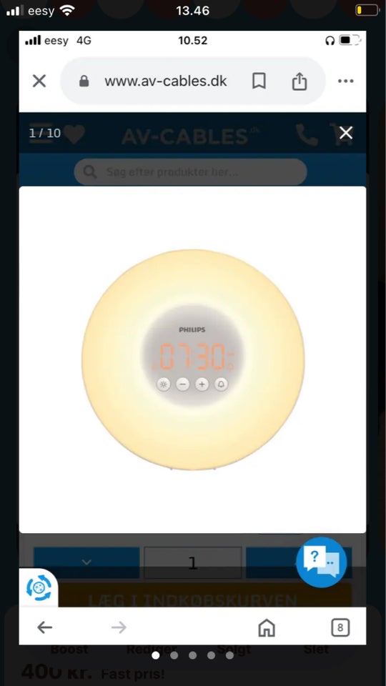 Vækkeur, Philips wake up light