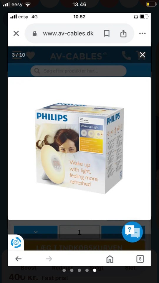 Vækkeur, Philips wake up light