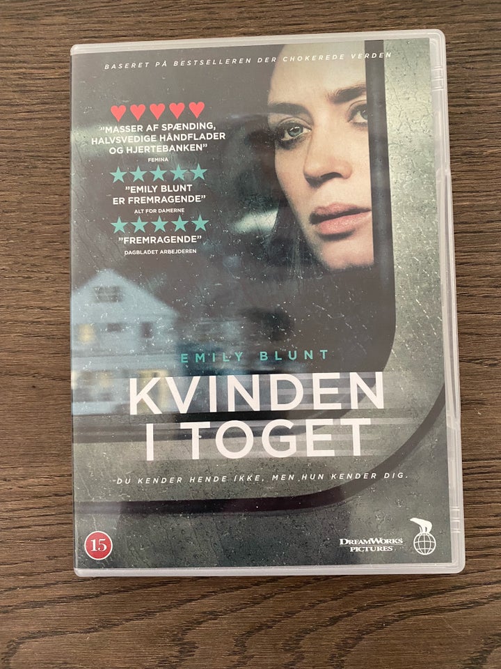 Kvinden I Toget, DVD, andet