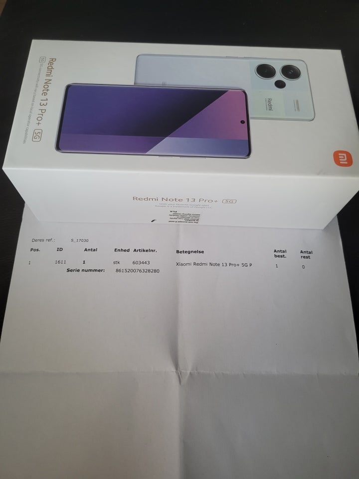 Xiaomi Redmi note 13 pro+ 512 