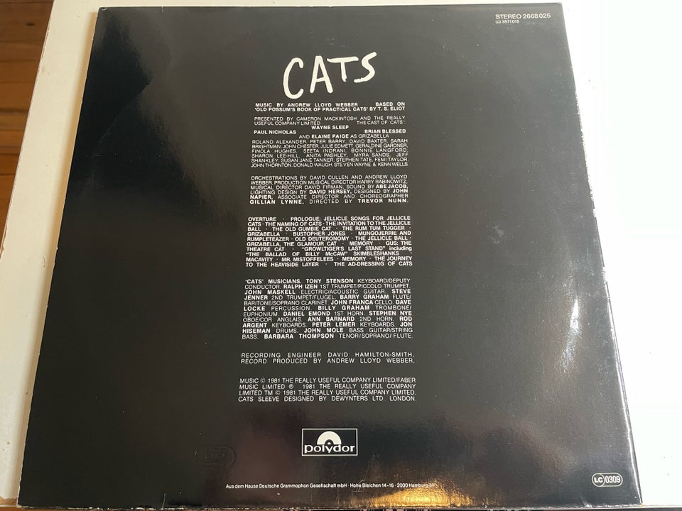 LP, CATS, Andet