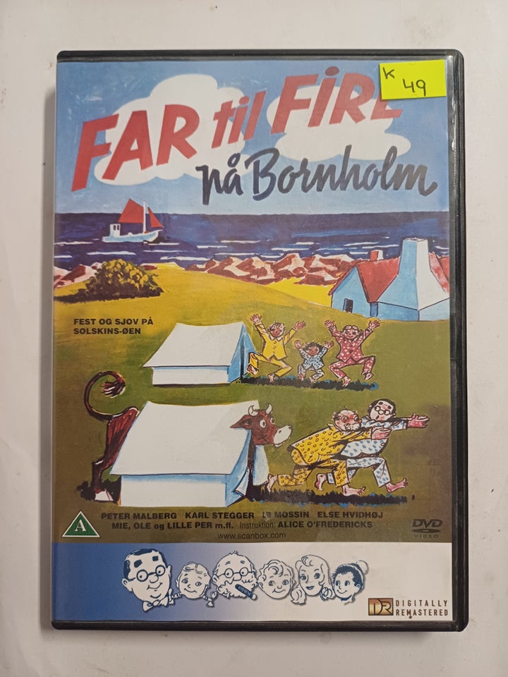 Far til fire på Bornholm DVD