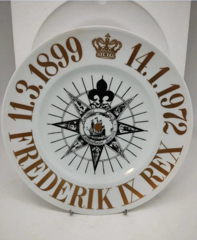 Porcelæn, RETRO PLATTE