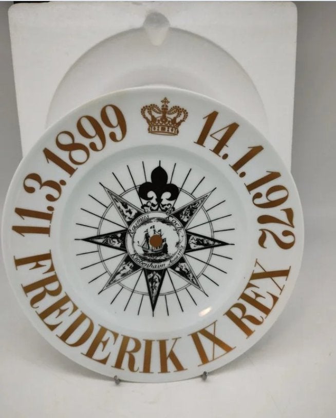 Porcelæn, RETRO PLATTE